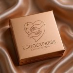 画像14: 寄り添う手と輝くハートの優しさロゴ (14)