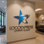 画像10: 星とBのダイナミックな輝きロゴ (10)