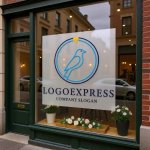 画像7: 星と鳥が導く、希望に満ちたラインアートロゴ (7)