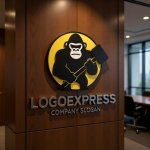 画像9: ハンマーゴリラロゴ (9)