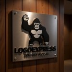 画像5: ゴリラグリーティングロゴ (5)