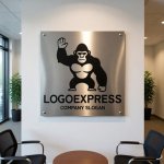 画像7: ゴリラグリーティングロゴ (7)