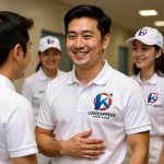 画像14: Kと円、人型が織りなす革新と信頼のロゴ (14)