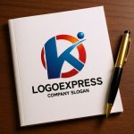 画像6: Kと円、人型が織りなす革新と信頼のロゴ (6)