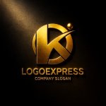 画像12: Kと円、人型が織りなす革新と信頼のロゴ (12)