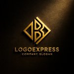 画像12: 幾何学的な B ロゴ (12)