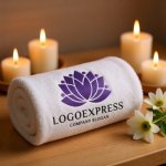 画像5: 蓮の花と人々が織りなす調和と成長のロゴ (5)