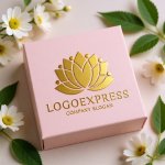 画像10: 蓮の花と人々が織りなす調和と成長のロゴ (10)