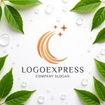 画像9: 三日月と星のアルファベットCロゴ (9)