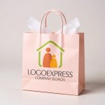 画像6: 家と親子が示す、安心と成長の温かいロゴ (6)