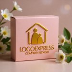 画像10: 家と親子が示す、安心と成長の温かいロゴ (10)