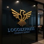 画像15: 不死鳥の飛翔と輝きを示す勝利のロゴ (15)