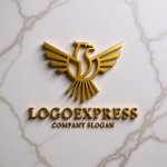 画像13: 不死鳥の飛翔と輝きを示す勝利のロゴ (13)