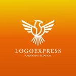 画像4: 不死鳥の飛翔と輝きを示す勝利のロゴ (4)