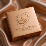 画像14: 手とハートの優しいロゴ (14)