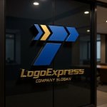 画像15: Tと矢印が示す、スピードと信頼の物流ロゴ (15)