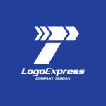 画像4: Tと矢印が示す、スピードと信頼の物流ロゴ (4)