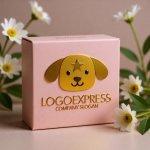 画像10: 星マークの可愛い犬のロゴ (10)