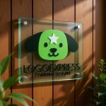 画像11: 星マークの可愛い犬のロゴ (11)