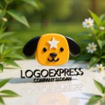 画像12: 星マークの可愛い犬のロゴ (12)