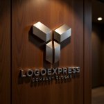 画像5: Y字型レンガの立体ロゴ (5)