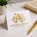 画像16: Aと蔓植物が織りなすエレガントなロゴ (16)