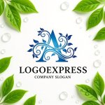 画像9: Aと蔓植物が織りなすエレガントなロゴ (9)