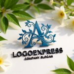 画像12: Aと蔓植物が織りなすエレガントなロゴ (12)