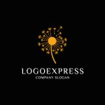 画像4: 希望と広がりを象徴するタンポポの綿毛ロゴ (4)