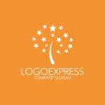 画像4: 星の木とカラフルな夢ロゴ (4)