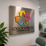 画像14: カラフルな星とスクエアが織りなすのロゴ (14)