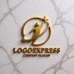 画像13: 星に向かって手を伸ばす人々のロゴ (13)