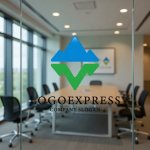 画像9: Vと山が示す挑戦と成長のロゴ (9)