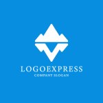 画像4: Vと山が示す挑戦と成長のロゴ (4)