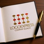 画像6: 計算機をモチーフにしたロゴ (6)