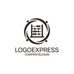 画像3: そろばんと人々の繋がりが示すロゴ (3)