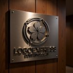 画像5: エンブレム 桜 紋章 ロゴ (5)