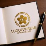 画像6: エンブレム 桜 紋章 ロゴ (6)