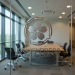 画像9: エンブレム 桜 紋章 ロゴ (9)