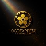 画像12: エンブレム 桜 紋章 ロゴ (12)