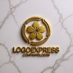 画像13: エンブレム 桜 紋章 ロゴ (13)