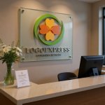 画像8: 四つ葉のクローバーと円が彩る自然と調和のロゴ (8)