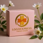 画像10: 四つ葉のクローバーと円が彩る自然と調和のロゴ (10)