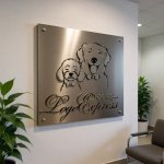 画像14: 犬の笑顔と幸せを表現したロゴ (14)