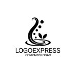 画像3: 水面と曲線が描く、優しさと癒しのロゴ (3)