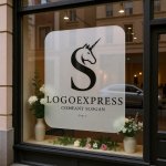 画像7: Sとユニコーンの優雅なロゴ (7)