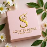 画像10: Sとユニコーンの優雅なロゴ (10)