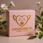 画像10: 笑顔のハートと翼が彩る、優しさと保護のロゴ (10)