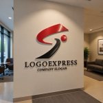 画像10: Sと人型が躍動する情熱と推進のロゴ (10)