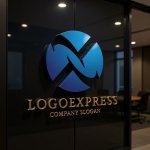 画像15: 円形イニシャルロゴ (15)